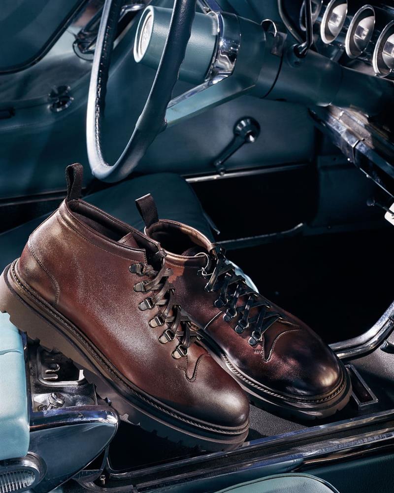 Ghete casual din piele naturală